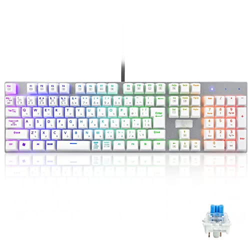 e元素 Z-88 ゲーミングキーボード メカニカル 青軸