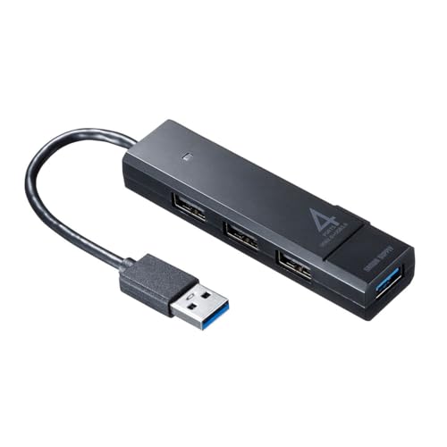 サンワサプライ USBハブ USB-A 4ポート