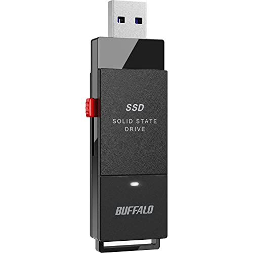 バッファロー スティック型外付けSSD